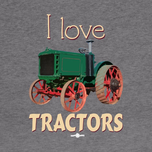 I Love Tractors Fiat by seadogprints